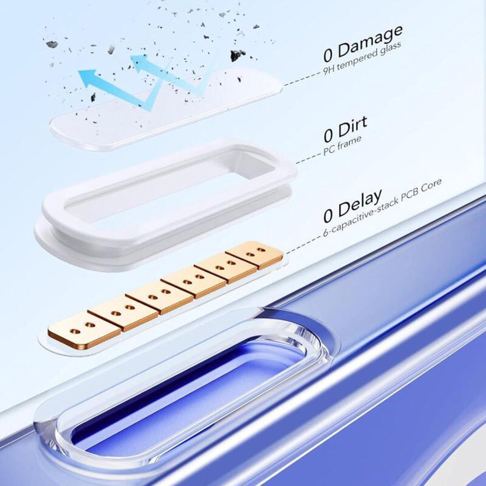 MagSafe cover til Apple iPhone 16 Plus, ESR, Classic Hybrid Kickstand Slide, Transparent