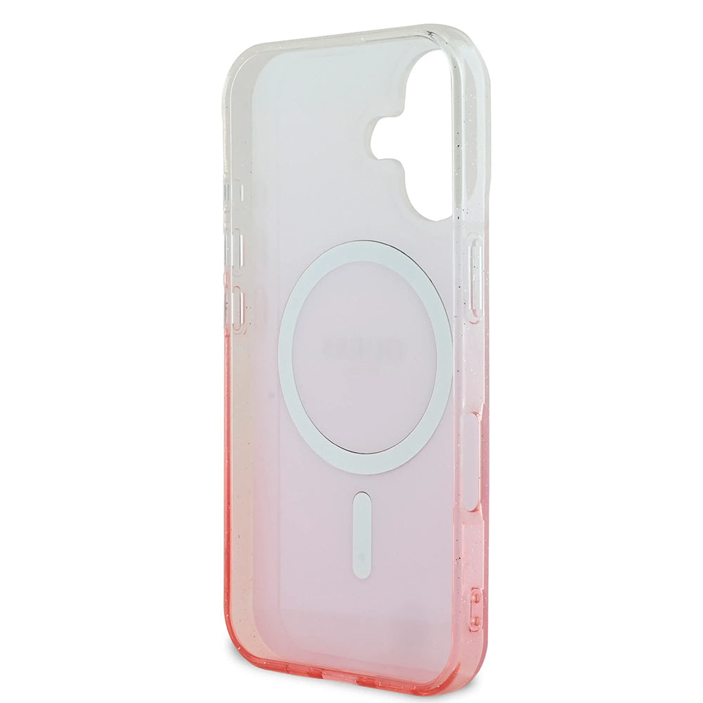 MagSafe cover til Apple iPhone 16 Plus, Guess, IML Glitter Gradient, Brun