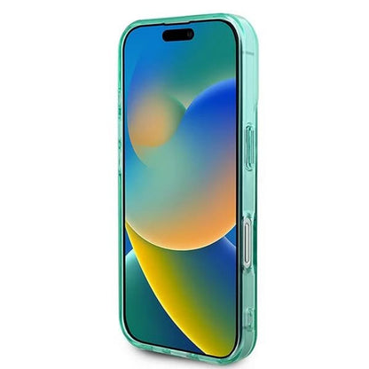 MagSafe cover til Apple iPhone 16 Plus, Guess, IML Rhinestone, Grøn