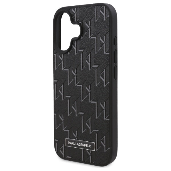 MagSafe cover til Apple iPhone 16 Plus, Karl Lagerfeld, Hot Stamp, Sort