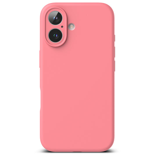 MagSafe-etui til Apple iPhone 16 Plus, Ringke, silikone, pink