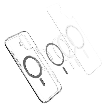 MagSafe cover til Apple iPhone 16 Plus, Spigen, Ultra Hybrid, Sort
