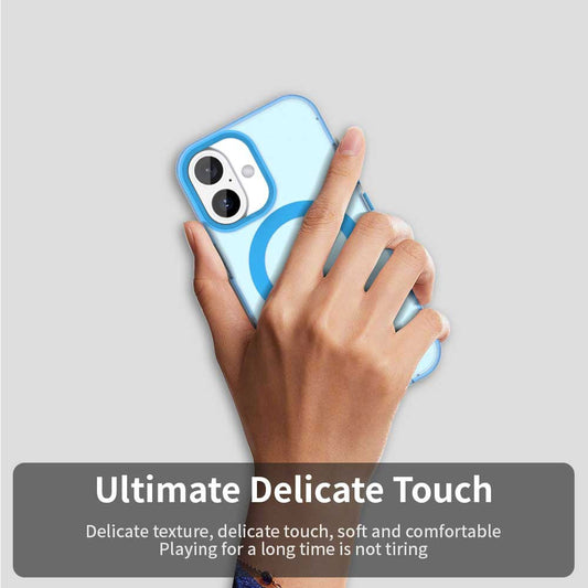 MagSafe-etui til Apple iPhone 16 Plus, Techsuit, CandyCase, Blå