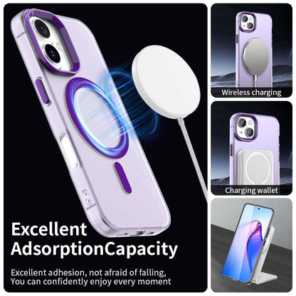 MagSafe-etui til Apple iPhone 16 Plus, Techsuit, CandyCase, Lilla