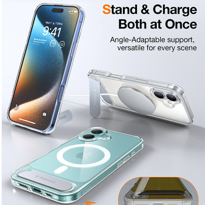 MagSafe cover til Apple iPhone 16 Plus, Torras, Pstand, Transparent