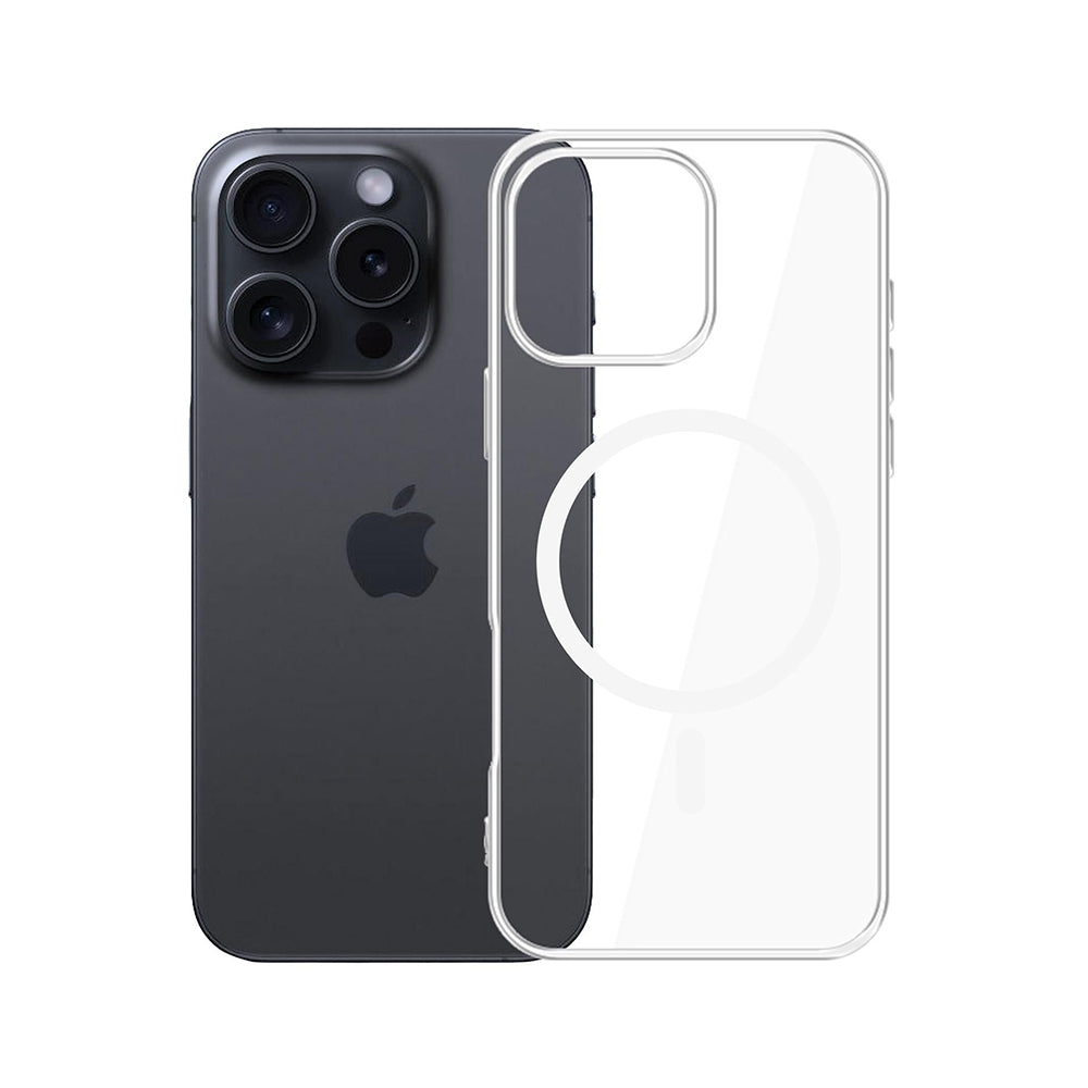 MagSafe-etui til Apple iPhone 16 Pro, 3MK, Clear MagCase, Transparent