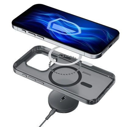 MagSafe-etui til Apple iPhone 16 Pro, 3MK, Frosty MagCase, Mat Sort