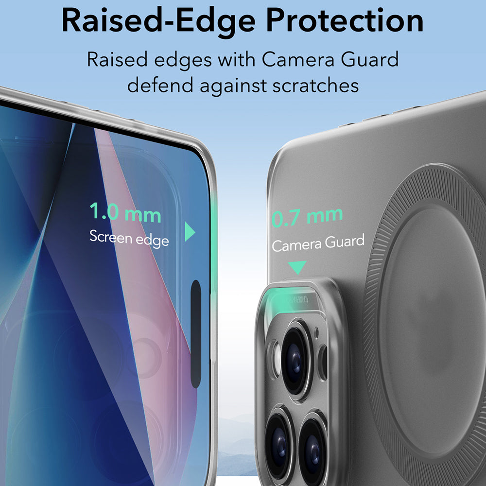 MagSafe cover til Apple iPhone 16 Pro, ESR, Zero, Satineret Grå