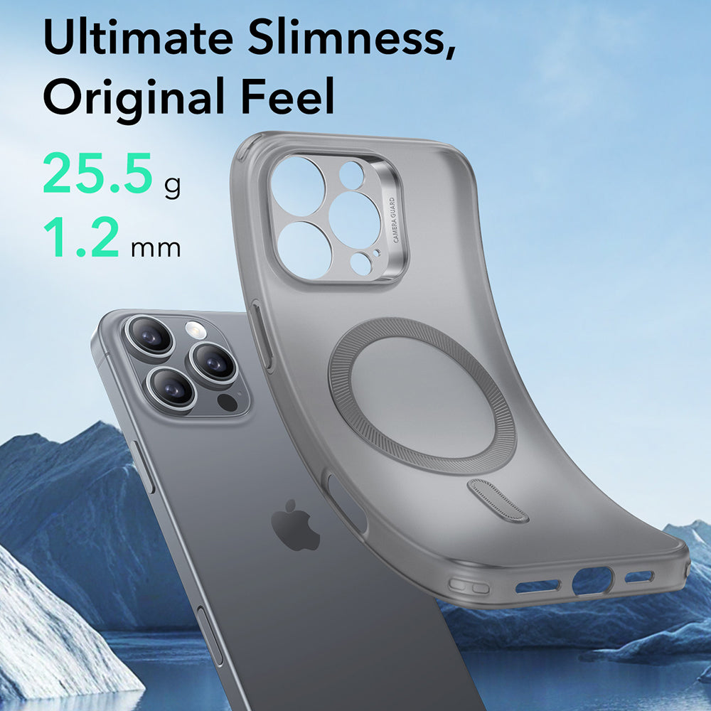 MagSafe cover til Apple iPhone 16 Pro, ESR, Zero, Satineret Grå