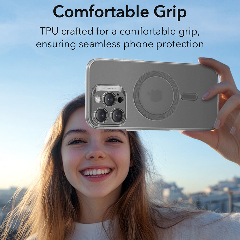 MagSafe cover til Apple iPhone 16 Pro, ESR, Zero, Satineret Grå