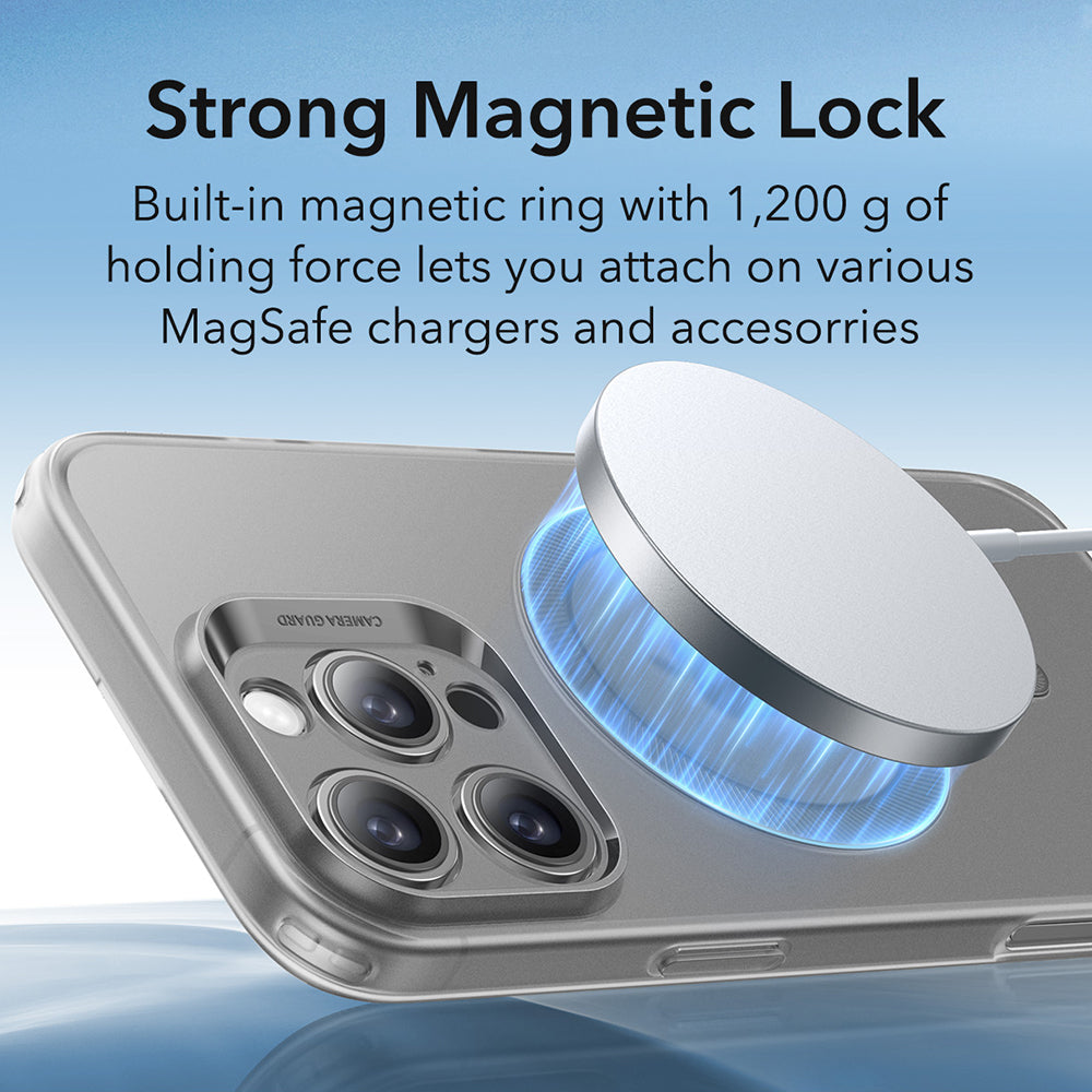 MagSafe cover til Apple iPhone 16 Pro, ESR, Zero, Satineret Grå