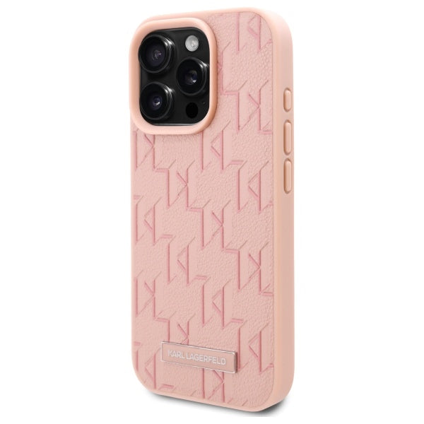 MagSafe cover til Apple iPhone 16 Pro, Karl Lagerfeld, Hot Stamp, Pink