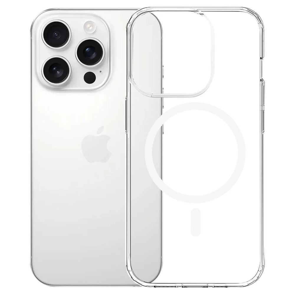 MagSafe-etui til Apple iPhone 16 Pro Max, 3MK, Armor MagCase, Transparent