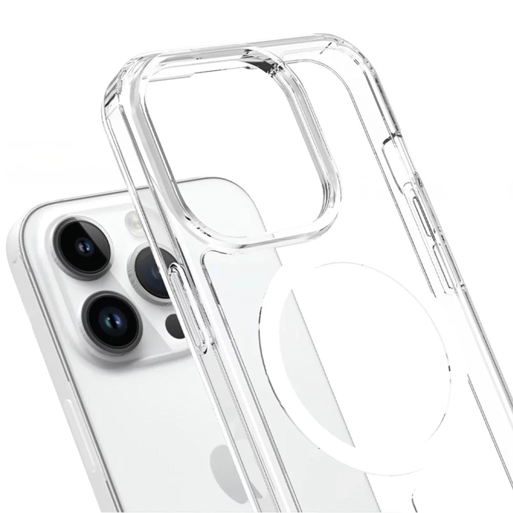 MagSafe-etui til Apple iPhone 16 Pro Max, 3MK, Armor MagCase, Transparent