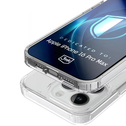 MagSafe-etui til Apple iPhone 16 Pro Max, 3MK, Armor MagCase, Transparent