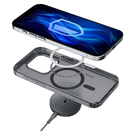 MagSafe-etui til Apple iPhone 16 Pro Max, 3MK, Frosty MagCase, Sort