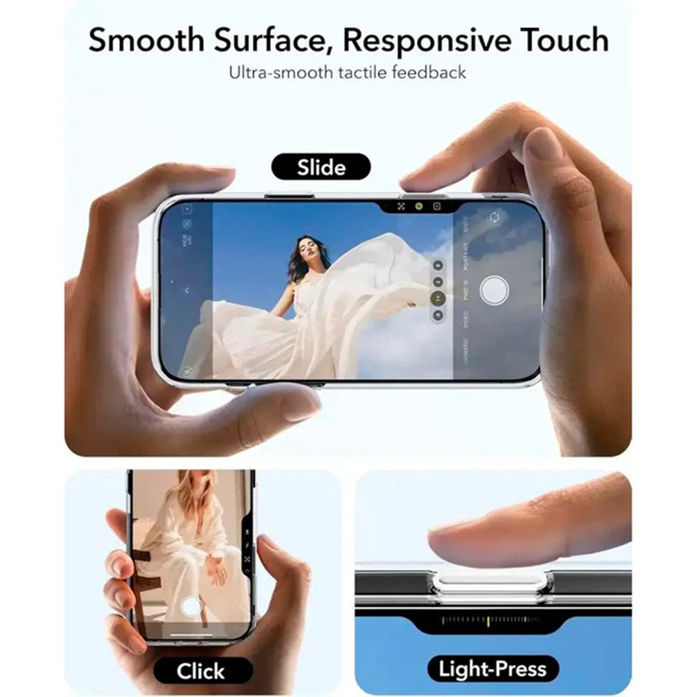 MagSafe cover til Apple iPhone 16 Pro Max, ESR, Classic Hybrid Kickstand Slide, Satin Sort