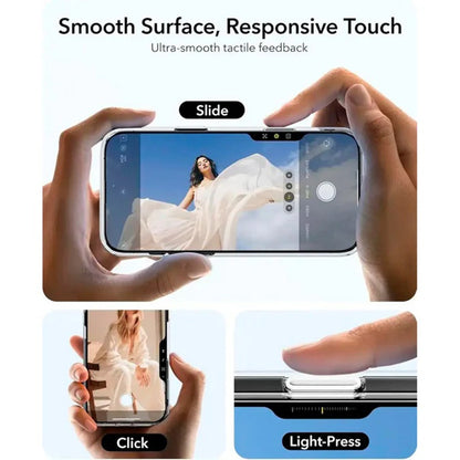 MagSafe cover til Apple iPhone 16 Pro Max, ESR, Classic Hybrid Kickstand Slide, Satin Sort