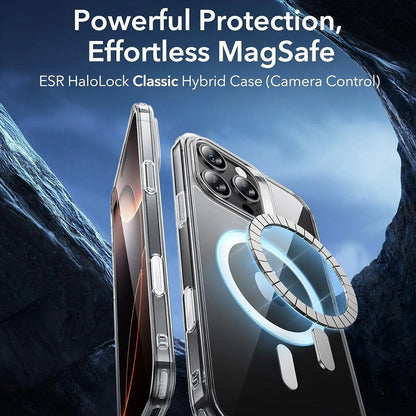 MagSafe cover til Apple iPhone 16 Pro Max, ESR, Classic Hybrid Slide, Satin Sort