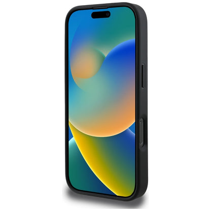 MagSafe cover til Apple iPhone 16 Pro Max, Guess, Cardslot 4G Stripes, Sort