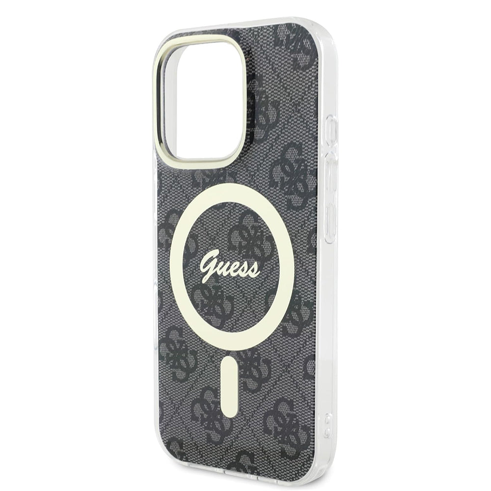 MagSafe cover til Apple iPhone 16 Pro Max, Guess, IML 4G, Sort