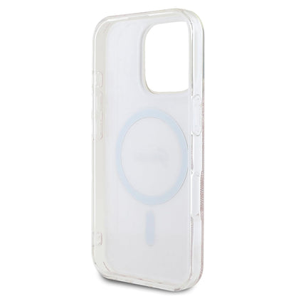 MagSafe cover til Apple iPhone 16 Pro Max, Guess, IML 4G, Pink