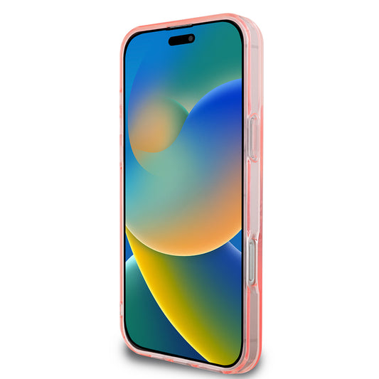 MagSafe cover til Apple iPhone 16 Pro Max, Guess, IML Flowers Wreath, Pink