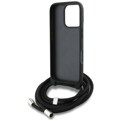 MagSafe cover til Apple iPhone 16 Pro Max, Karl Lagerfeld, Saffiano Crossbody, Sort