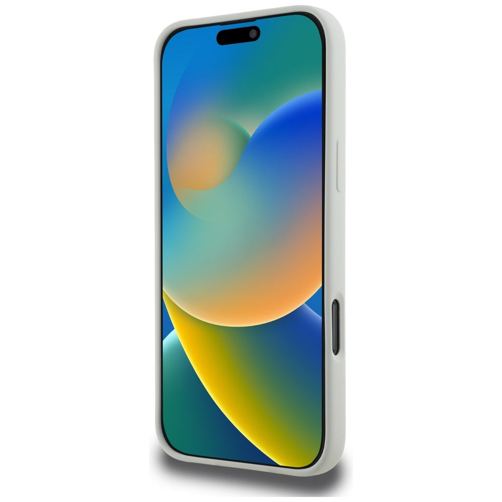 MagSafe cover til Apple iPhone 16 Pro Max, Karl Lagerfeld, Silicone Karl & Choupette's Heads, Beige