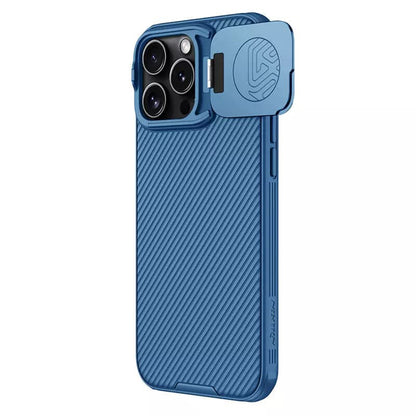 MagSafe-etui til Apple iPhone 16 Pro Max, Nillkin, CamShield Prop, Blå