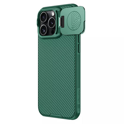 MagSafe-etui til Apple iPhone 16 Pro Max, Nillkin, CamShield Prop, Grøn