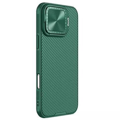 MagSafe-etui til Apple iPhone 16 Pro Max, Nillkin, CamShield Prop, Grøn