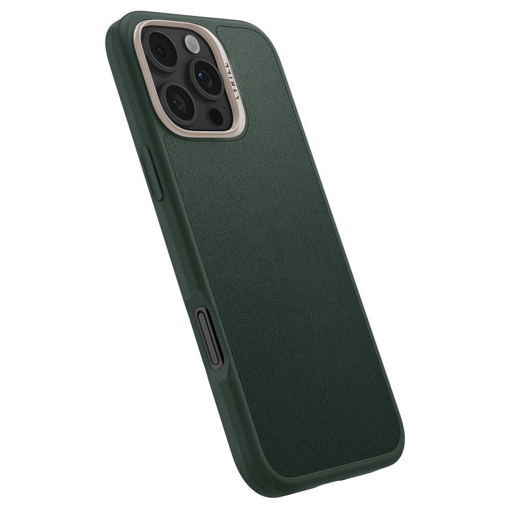 MagSafe cover til Apple iPhone 16 Pro Max, Spigen, Cyrill Kajuk, Satineret Grøn ACS08398