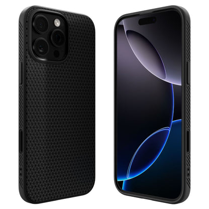 MagSafe cover til Apple iPhone 16 Pro Max, Spigen, Liquid Air T, Mat Sort