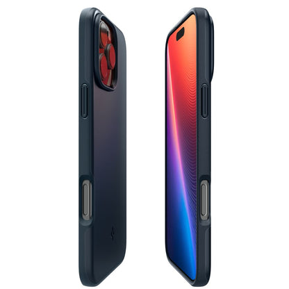 MagSafe cover til Apple iPhone 16 Pro Max, Spigen, Thin Fit, Blå