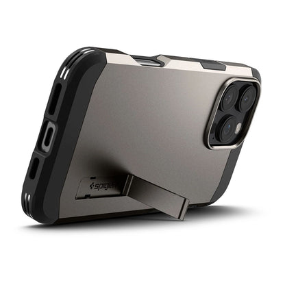 MagSafe cover til Apple iPhone 16 Pro Max, Spigen, Tough Armor, Grå ACS08012