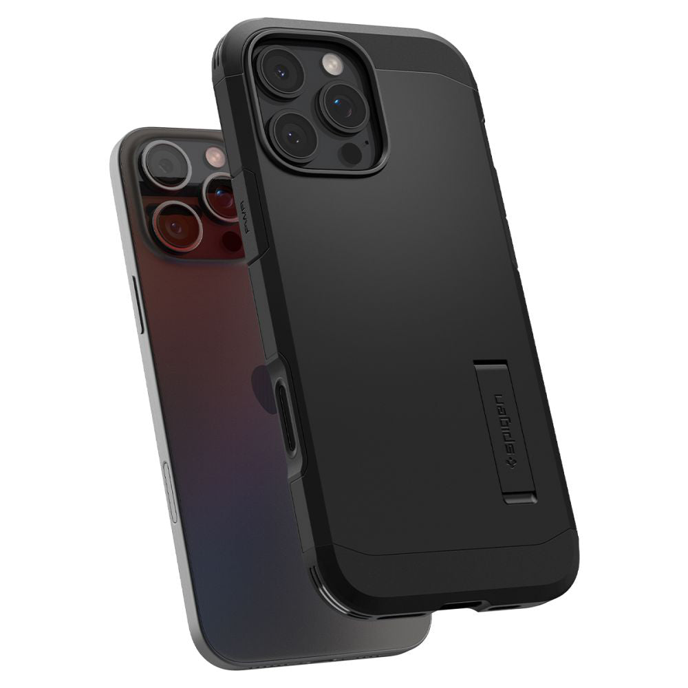MagSafe cover til Apple iPhone 16 Pro Max, Spigen, Tough Armor T, Sort ACS08503
