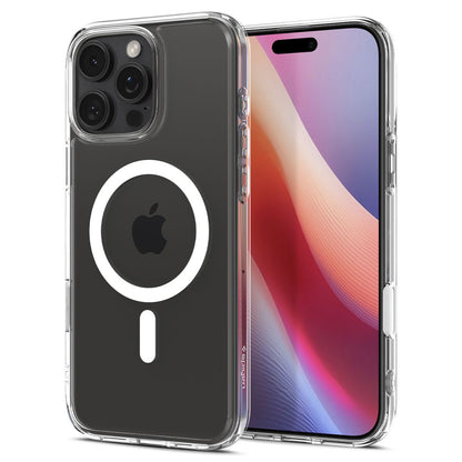 MagSafe cover til Apple iPhone 16 Pro Max, Spigen, Ultra Hybrid T, Hvid ACS08505
