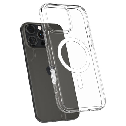MagSafe cover til Apple iPhone 16 Pro Max, Spigen, Ultra Hybrid T, Hvid ACS08505