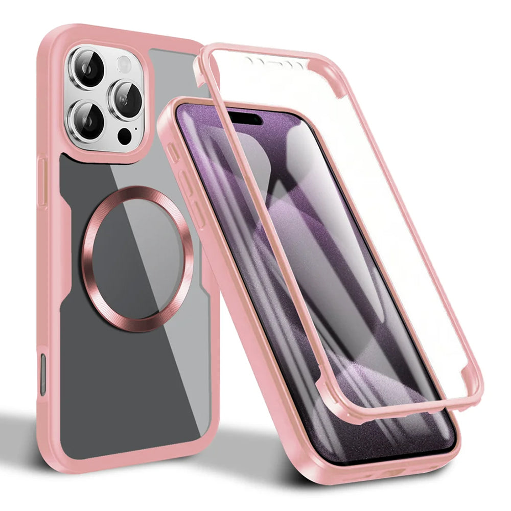 MagSafe-etui til Apple iPhone 16 Pro Max, Techsuit, ColorVerse 360, Pink