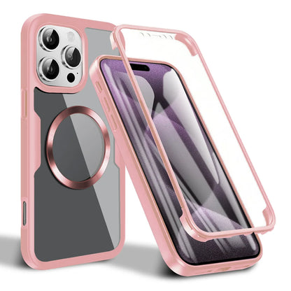 MagSafe-etui til Apple iPhone 16 Pro Max, Techsuit, ColorVerse 360, Pink