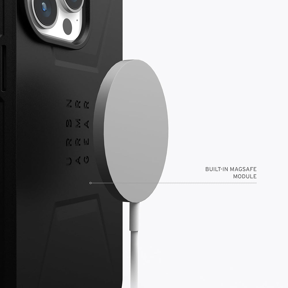 MagSafe-etui til Apple iPhone 16 Pro Max, Urban Armor Gear, Essential Armor, Sort