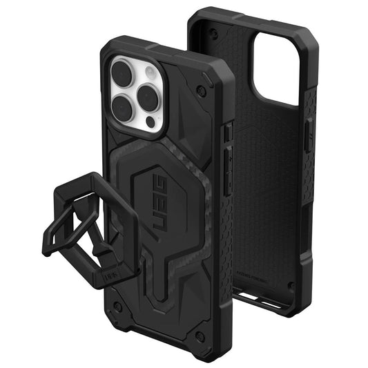 MagSafe-etui til Apple iPhone 16 Pro Max, Urban Armor Gear, Monarch Pro Carbon Bundle, Sort