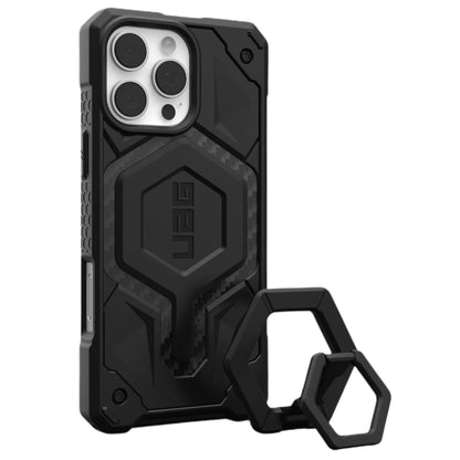 MagSafe-etui til Apple iPhone 16 Pro Max, Urban Armor Gear, Monarch Pro Carbon Bundle, Sort