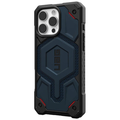 MagSafe-etui til Apple iPhone 16 Pro Max, Urban Armor Gear, Monarch Pro Kevlar, Marineblå