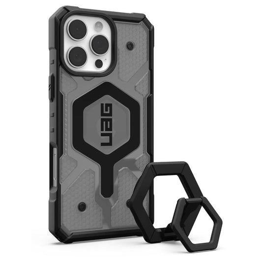 MagSafe-etui til Apple iPhone 16 Pro Max, Urban Armor Gear, Pathfinder Clear Bundle, Grå