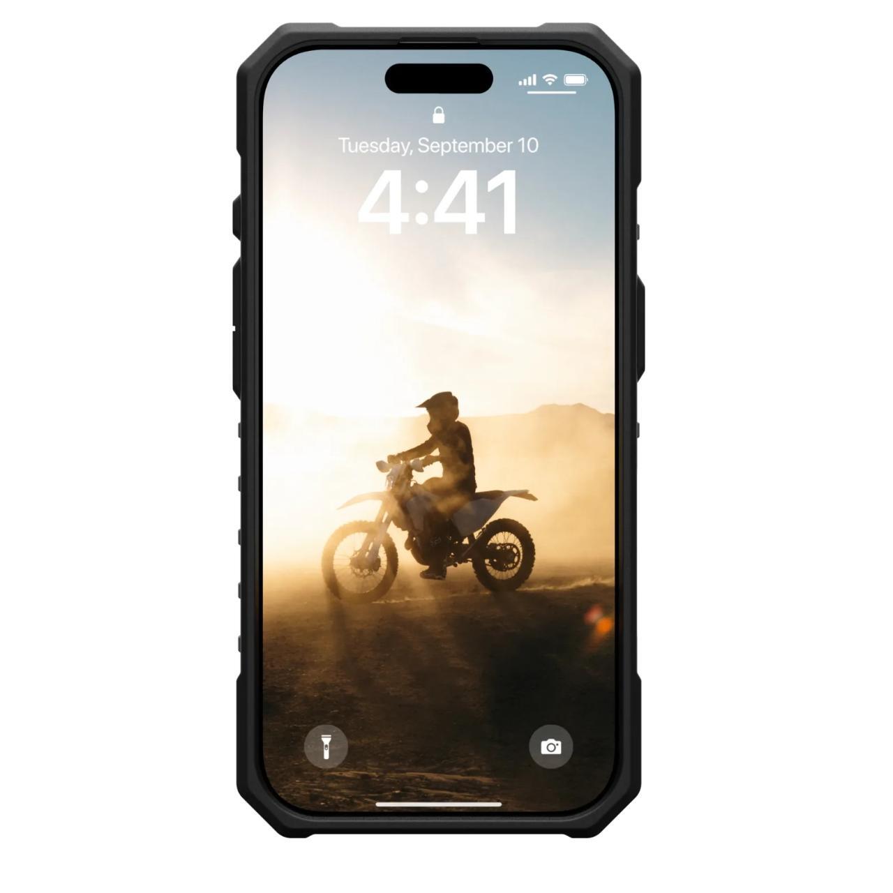 MagSafe-etui til Apple iPhone 16 Pro Max, Urban Armor Gear, Pathfinder Clear, Grå
