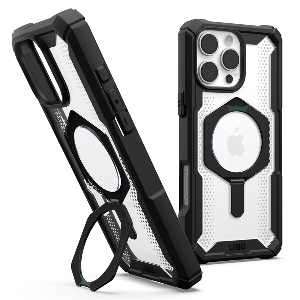 MagSafe-etui til Apple iPhone 16 Pro Max, Urban Armor Gear, Plasma XTE, Sort Transparent