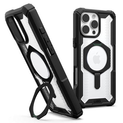 MagSafe-etui til Apple iPhone 16 Pro Max, Urban Armor Gear, Plasma XTE, Sort Transparent