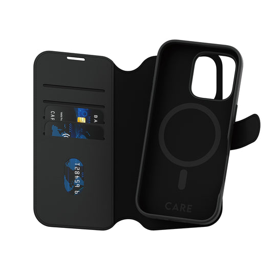 MagSafe cover til Apple iPhone 16 Pro, PanzerGlass, Care Feature Tango Two-in-One, Sort